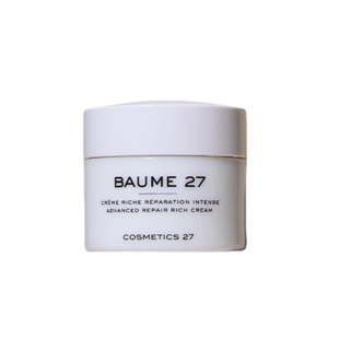 章小蕙荐cosmetics27积雪草面霜滋润版修护滋养c27万用霜baume27