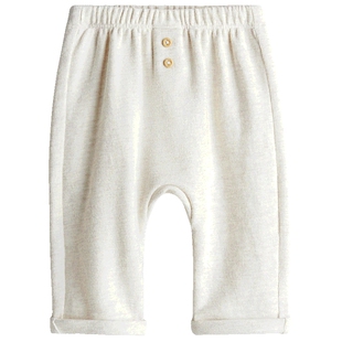 HM童装新生儿男婴女婴春季中腰轻便棉质慢跑裤1267628