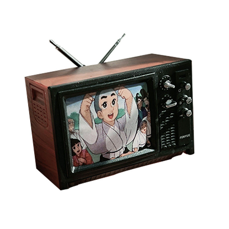 过家家娃屋迷你厨房微缩仿真电器电视电饭锅娃用配件摆件小玩具