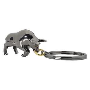 比利时metalmorphose公牛合金钥匙扣挂件 原创高档文创礼物 牛年