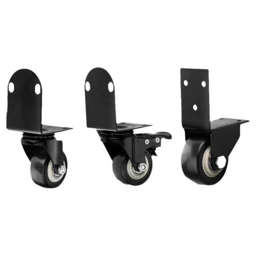 万向轮推车轮子脚轮定向拖车滑大全拉车重型静音转向轮平移门底轮