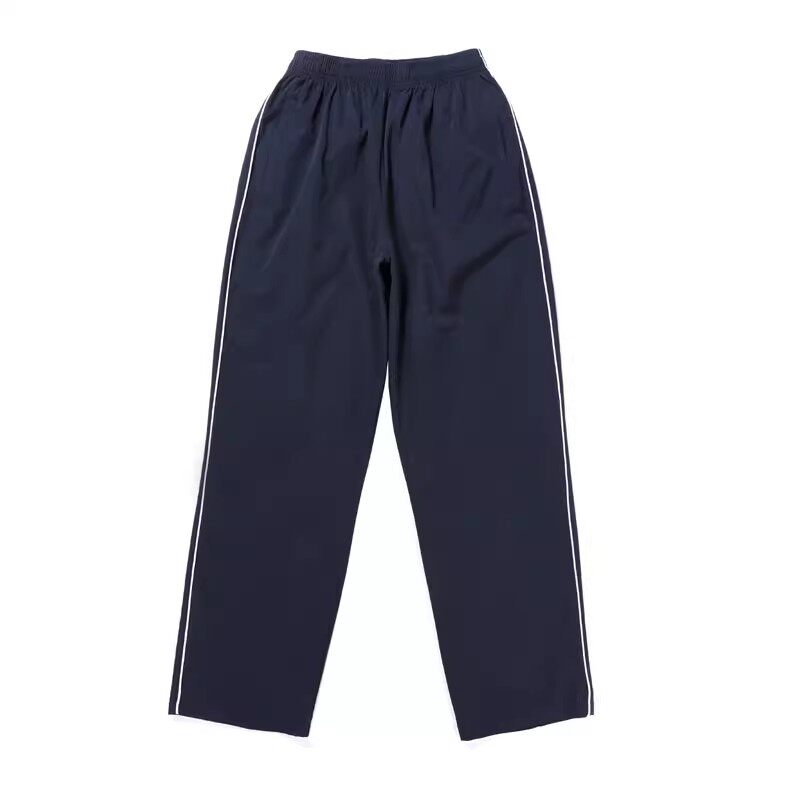 夏季薄款棉布透气直筒校服裤