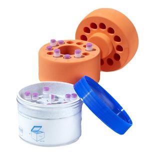 Labshark程序降温盒泡沫细胞程序降温盒细胞冻存降温盒梯度降温盒液氮冻存盒2ml5ml细胞冷冻盒细菌复苏