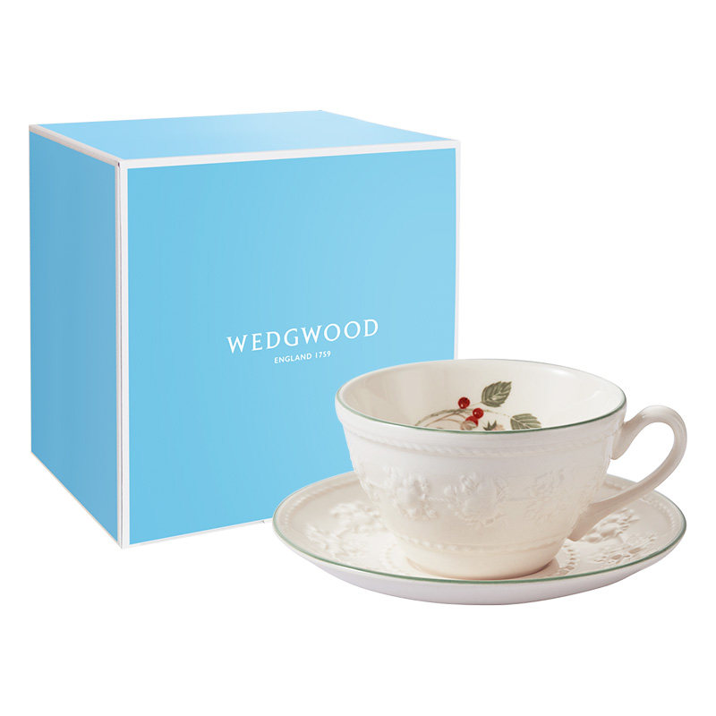 Wedgwood欢愉假日树莓系列茶杯