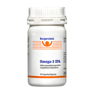瑞士Burgerstein纯净深海鱼油胶囊EPA和DHA补充剂心脑血管保健品