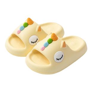 阿鲁丸宝宝拖鞋女童夏新款卡通洗澡防滑室内家居eva儿童凉拖鞋男