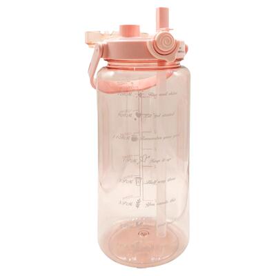 韩版2L超大容量吸管塑料杯