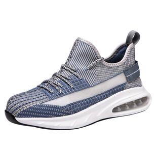 劳保鞋男款夏季轻便防臭钢头防砸防刺穿老保带钢板工地工作安全鞋