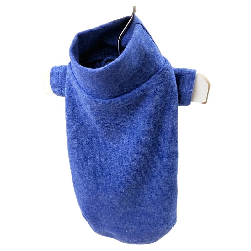纯色高领宠物泰迪打底衫猫咪狗狗衣服春装秋天冬季纯棉卫衣小型犬