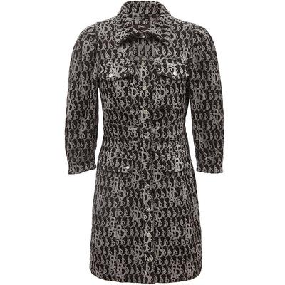 ONLY泡泡袖短牛仔连衣裙