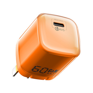 小冰块60W充电头全协议氮化镓适用于苹果17充电器头笔记本17快充头PD60W插头华为小米闪充ipad手机Type-C套装