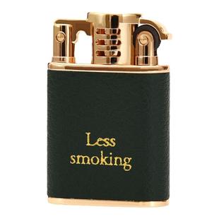 首领上抬臂款煤油打火机手工缝制皮质外壳男复古典雅个性时尚礼物