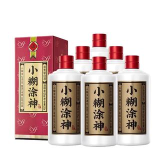 小糊涂神(普神)52度250ml6瓶装浓香型酿造白酒送礼自饮小酒正品