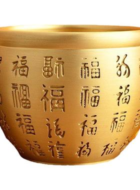 帝九子黄铜中式桌面摆件送五帝钱