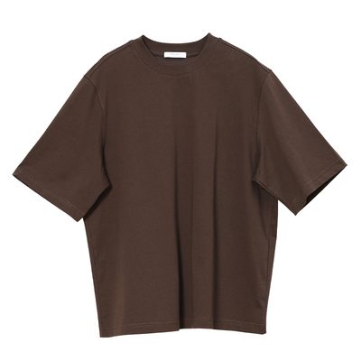 Carolingian高阶松弛！定织高克重精梳棉重工oversize成衣T恤女