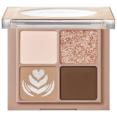 卡姿兰四色眼影盘秋冬哑光正品牌