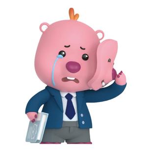 TOPTOY ZANMANG LOOPY上班族系列盲盒手办露比周边潮玩桌面摆件