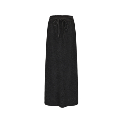 halfmoon X LOOKNOW24年冬季新款格雷灰羊毛百搭半身裙女