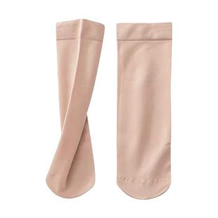 6双永春80D春秋加厚短丝袜天鹅绒短袜耐磨防勾肉色袜子黑色中筒袜