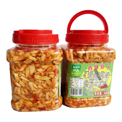 盈创华韶关特产麻辣香辣萝卜干