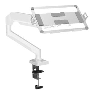 笔记本支架机械臂悬停旋转升降支架托悬空倒挂伸缩桌面显示屏托盘