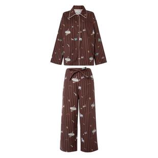 明星同款BEAST野兽派雪国历险记深色浅色磨毛棉家居服生日礼物