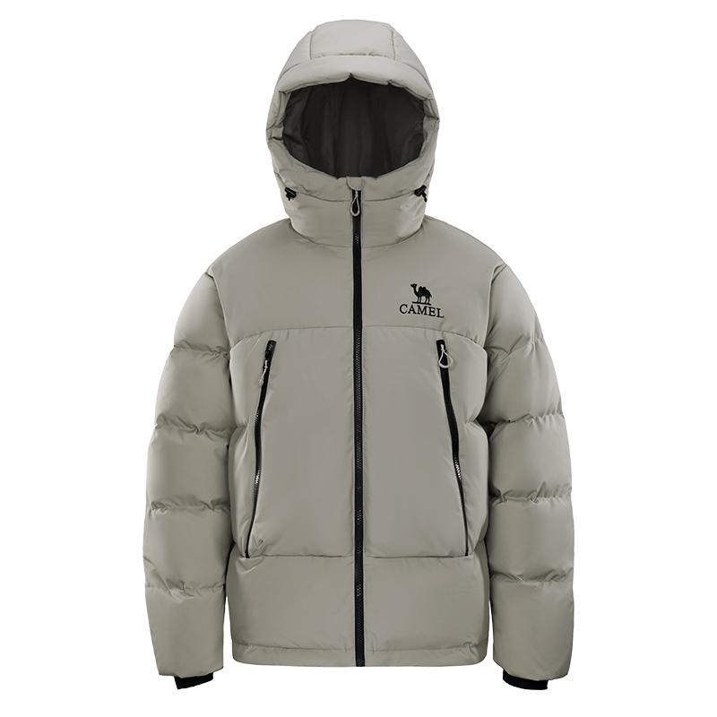 骆驼户外羽绒服冬季新款女款男款四层防钻绒耐磨抗撕裂保暖面包服
