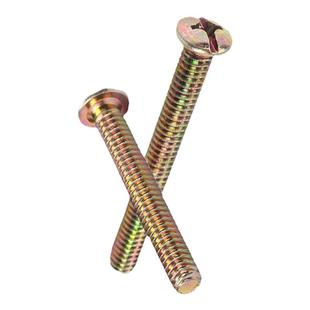 十字大扁头长螺丝机丝拉手螺丝家具小五金配件柜门抽屉拉手M4M5M6