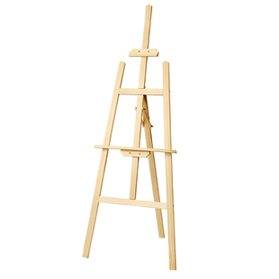 泰驰马克Touchmark画架展示架广告牌落地展示牌实木KT板支架迎宾牌立式可调立三角挂画架结婚订婚木质POP展架