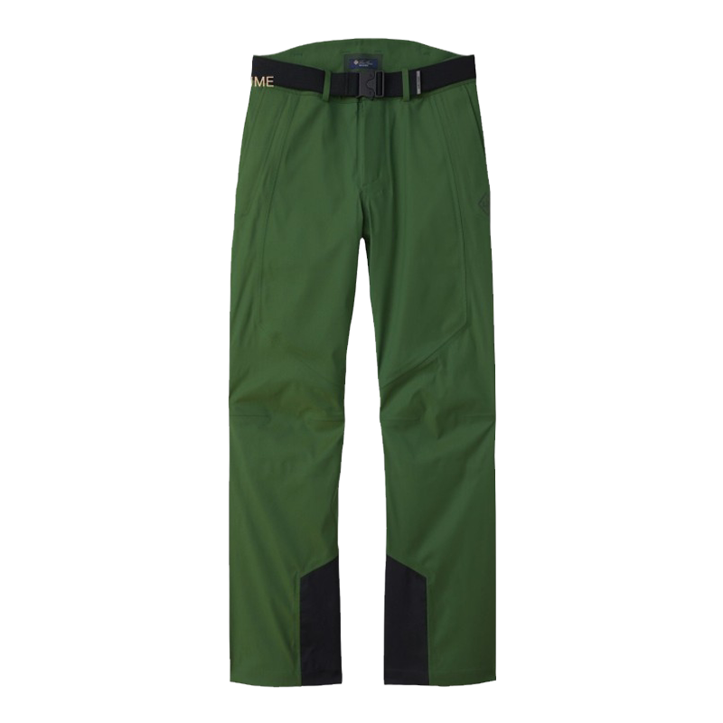 Loro Piana/诺悠翩雅男裤绿色织物休闲滑雪长裤