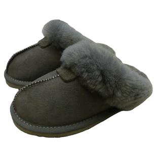 儿童羊毛拖鞋男女孩 亲子棉拖鞋羊皮毛一体小块真毛加厚保暖防滑