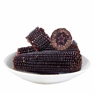 黑糯玉米东北有机新鲜黑糯甜玉米大棒花青素粘黏苞米正宗早餐代餐