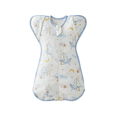 十月结晶婴儿降落式睡袋秋