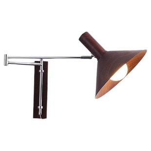 Home中古风摇臂伸展长臂折叠壁灯客厅背景墙灯卧室床头灯阅读壁灯