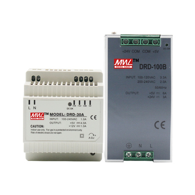 导轨双组两路输出正负开关电源