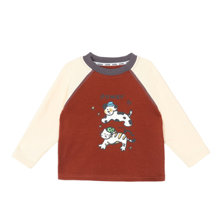 小O爸男婴童【抽象涂鸦】单穿和内搭都ok的小T恤,喜欢狗狗图案