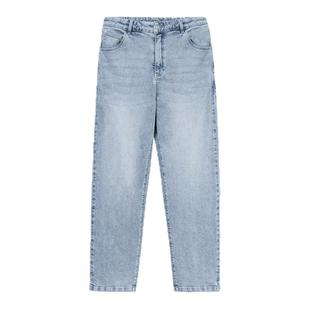 【动静之间】BODYDREAM新款牛仔裤男士复古直筒裤水洗蓝休闲长裤