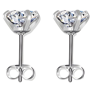 钛研社｜医学钛钢锆石耳钉耳蜗钉爆闪防堵养耳洞直针防过敏耳骨钉