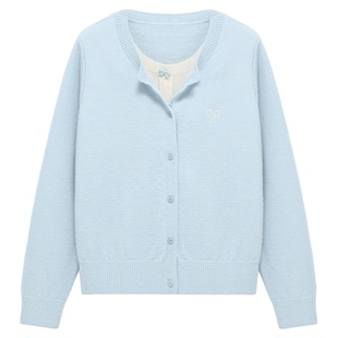 百家好黄色假两件毛衣女秋冬季2025新款针织衫显瘦内搭可外穿上衣