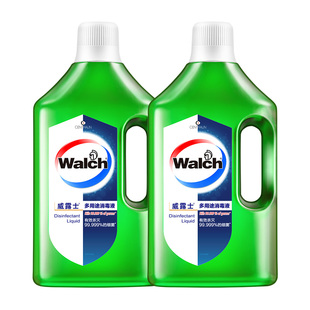 威露士多用途消毒液1L*2青柠家用洗衣衣服杀菌消毒水清新官方正品
