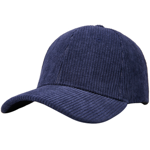 DENSSYNE灯芯绒帽子女秋冬粉色棒球帽显脸小时尚保暖鸭舌帽显年轻