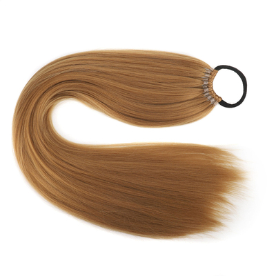 假发马尾辫长直yaki丝高蓬松wigs