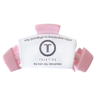 美国TELETIES扁平发夹女抓夹后脑勺高级感发抓发饰复古鲨鱼夹早