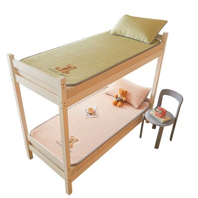 皱褶纱夹棉刺绣床垫宿舍榻榻米