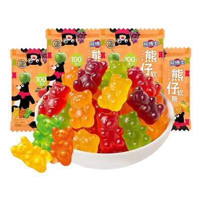 徐福记熊仔软糖橡皮糖休闲糖果