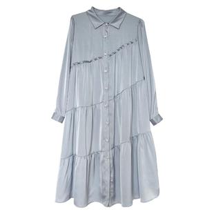 孕妇春装连衣裙轻奢高级感春季大码孕晚期洋气孕妇装春款2026新款