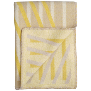 挪威进口Roros Tweed北欧冬季羊毛毯沙发盖毯 双面毛毯午睡毯客厅