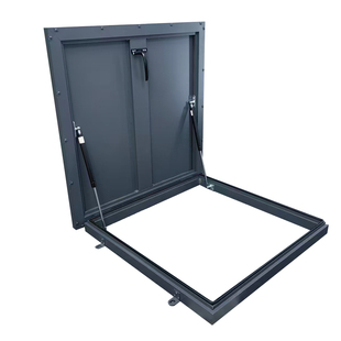 加厚铝合金天井检修孔防雨盖板屋顶密封条阁楼导顶活动防水天窗