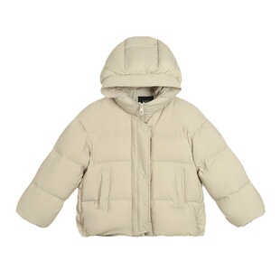 NORNOR陈大猪童装 女童羽绒服冬季2026新款90白鸭绒儿童保暖外套