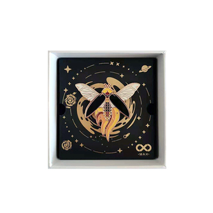 Max无界荧火虫胸针高级感徽章精致小众男高档女原创设计别针礼物